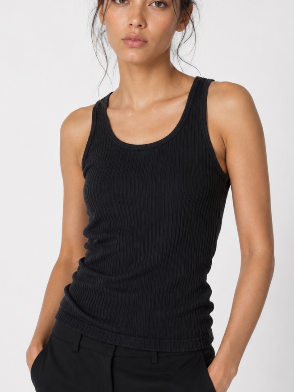 HELMUT LANG Ribbed Tank Top